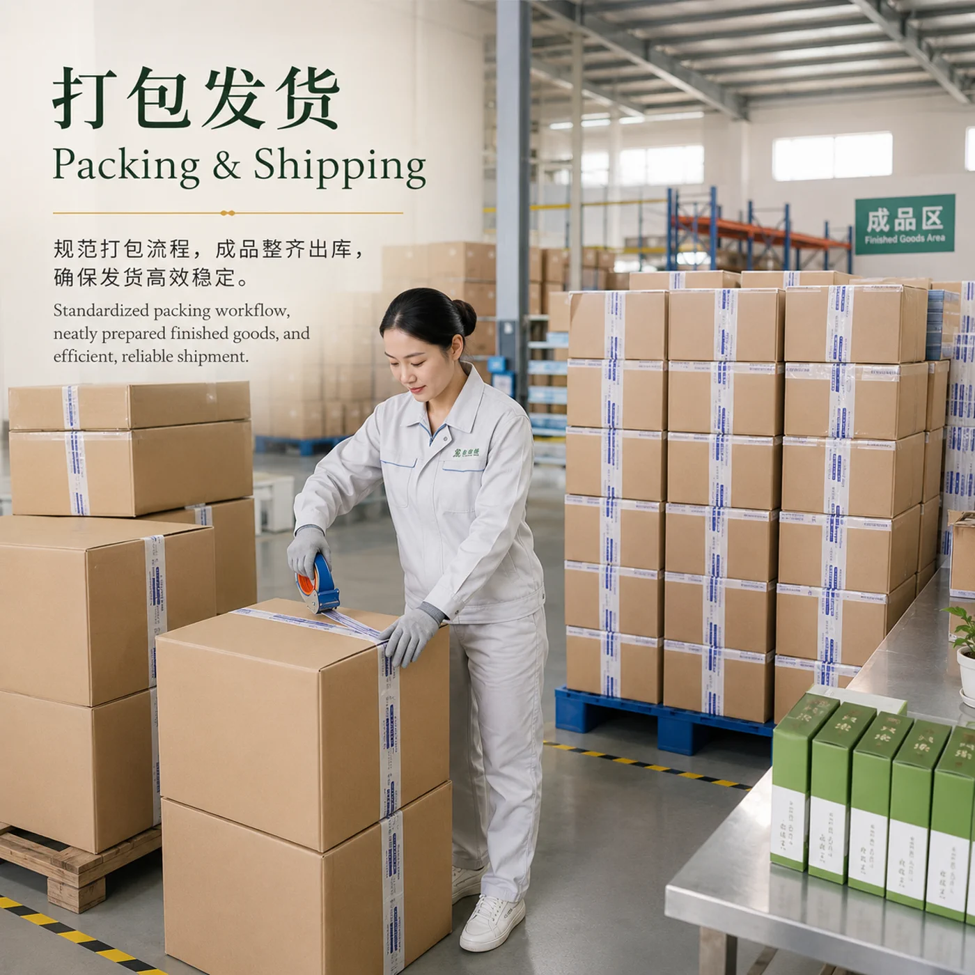 打包发货展示